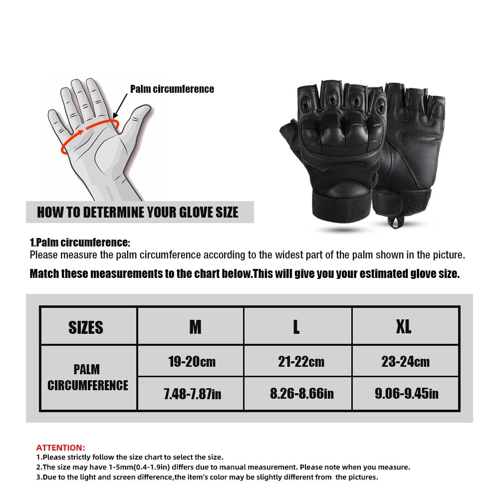 Gants Moto Tactiles Cuir PU — Protection & Grip, Toutes Saisons